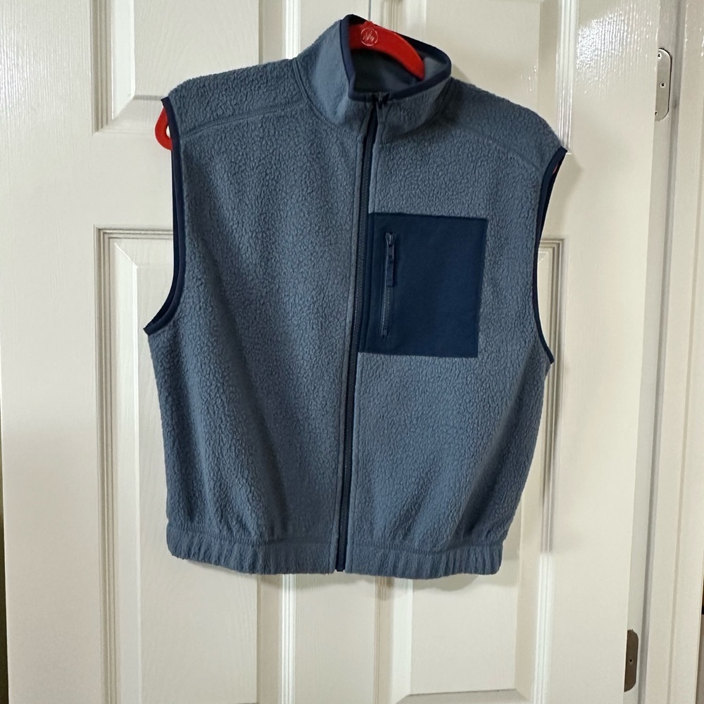 SO - Fleece vest - blue New